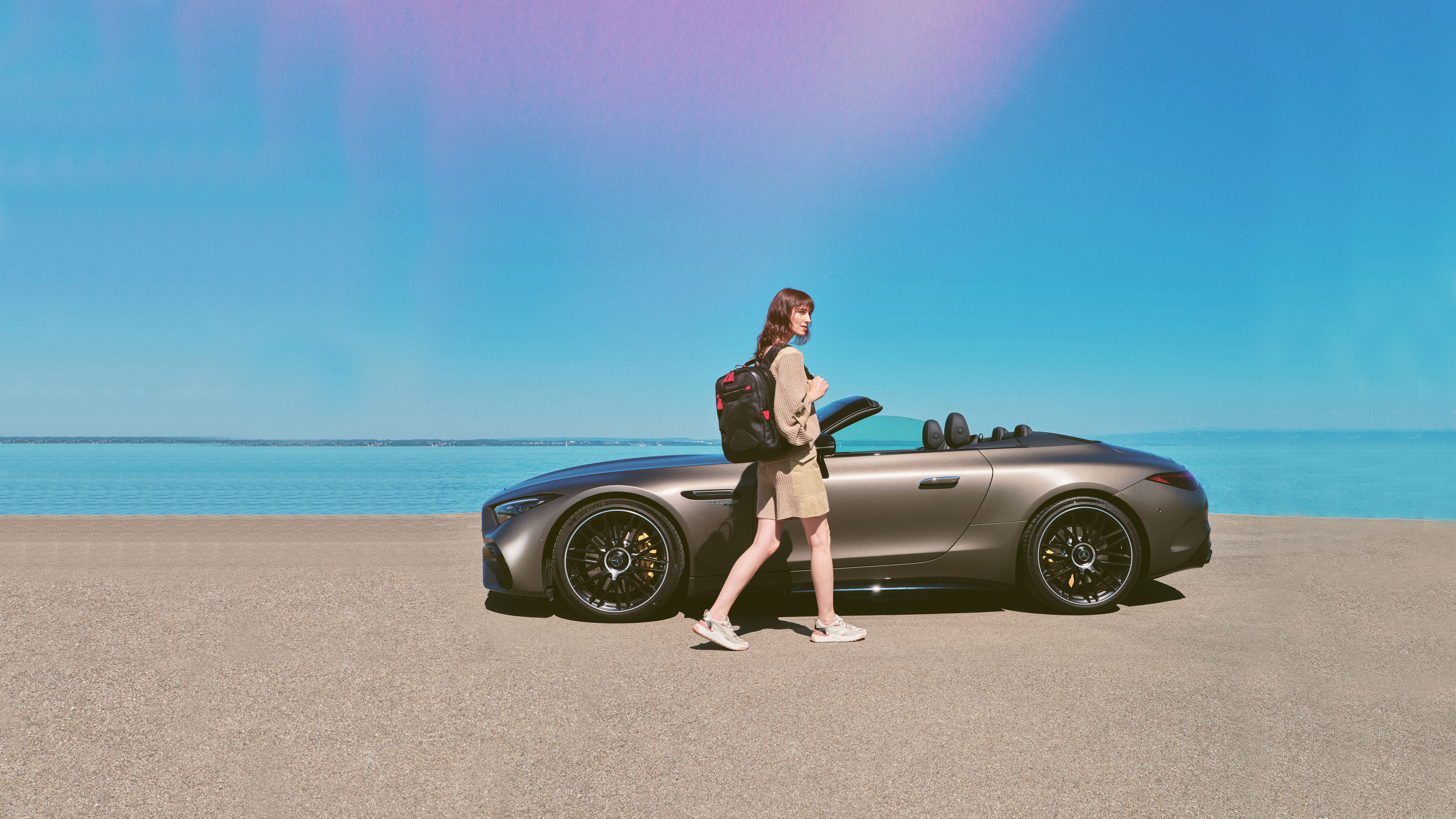 Coleção Mercedes-Benz Mercedes-Benz na praia