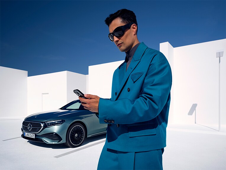 O Telediagnóstico como um dos vários Extras Digitais da Mercedes-Benz.