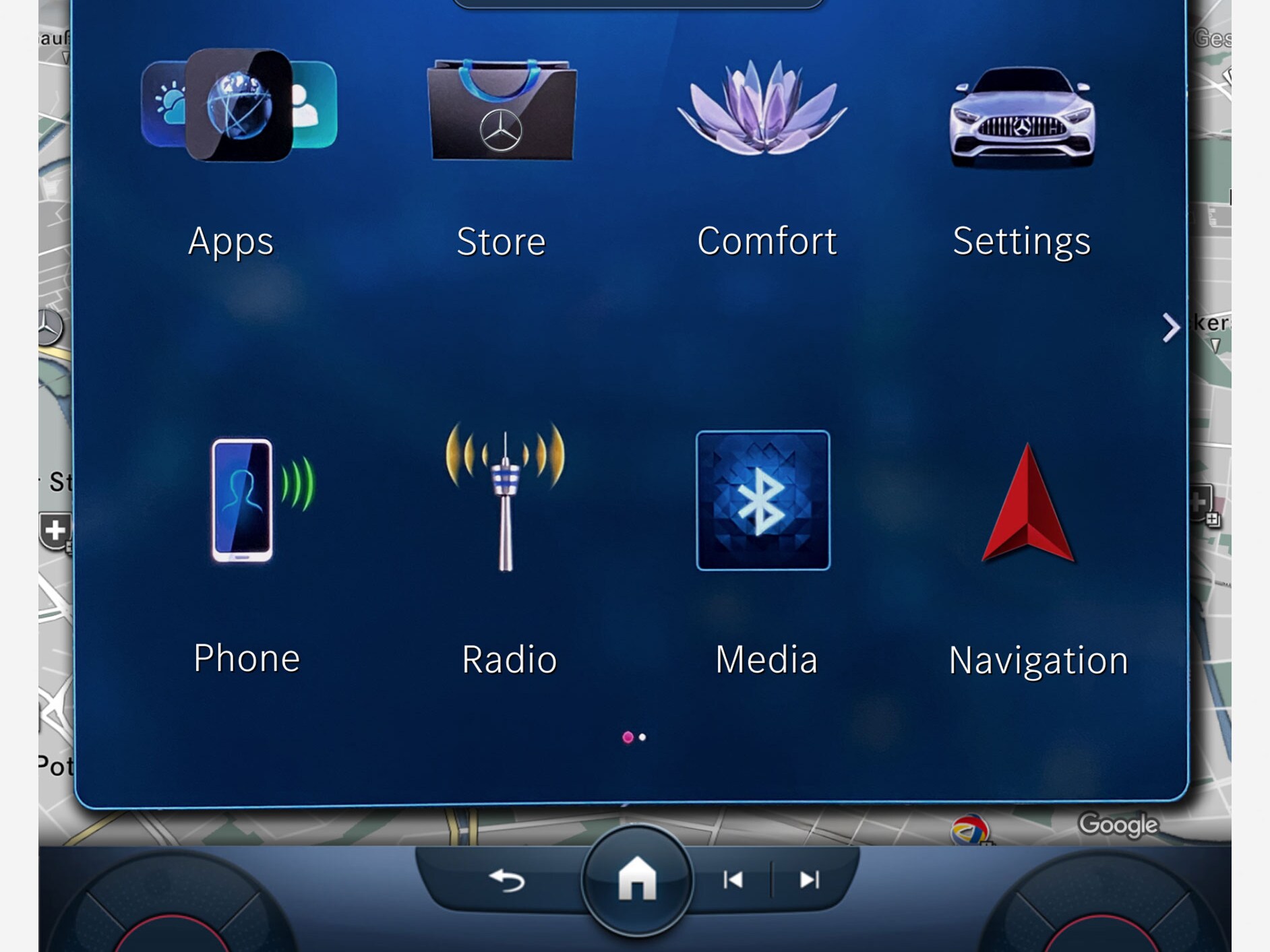 Adicionar o seu cartão de crédito ao seu Mercedes-Benz para pagar com impressão digital.
