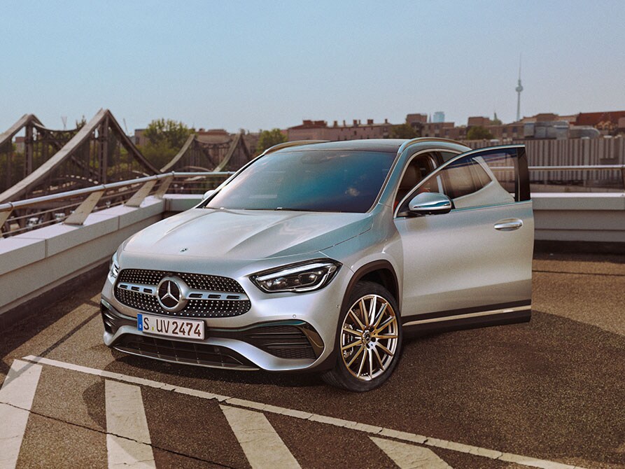 Cidade, campo, cidade com o GLA SUV.