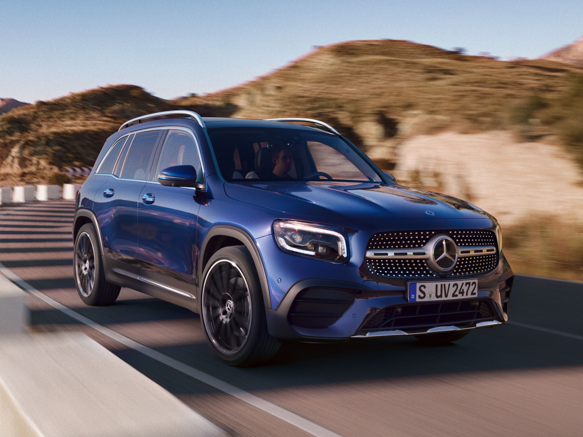 O GLB SUV dá-lhe mais espaço para a novidade.