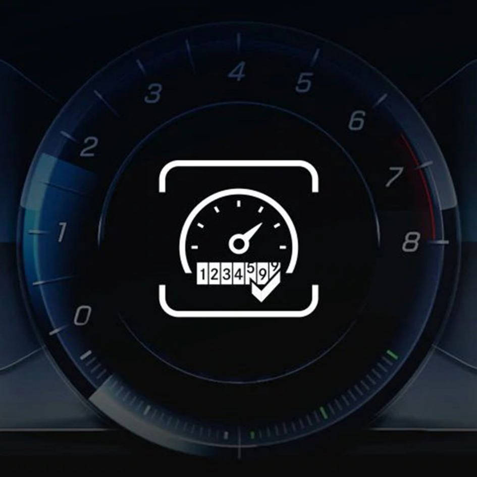 Quilometragem verificada Quilometragem verificada