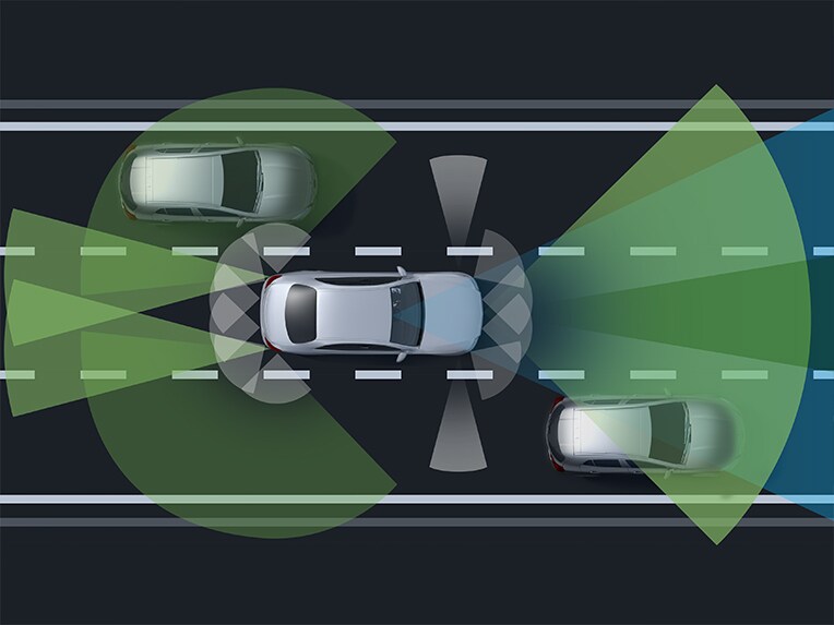O Pack Assistência à Condução para o novo Mercedes-AMG GT Coupé.