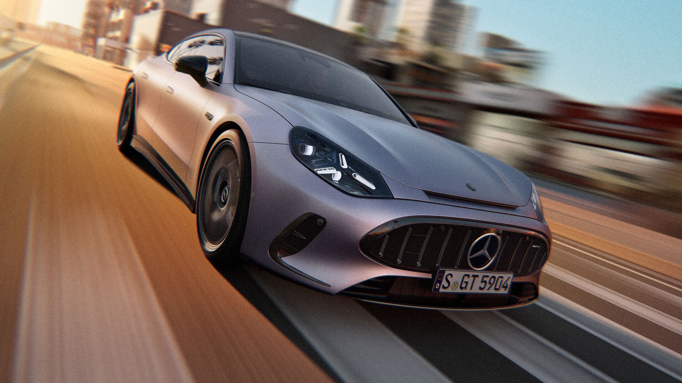 Mercedes-AMG GT 53 4 Portas Coupé.