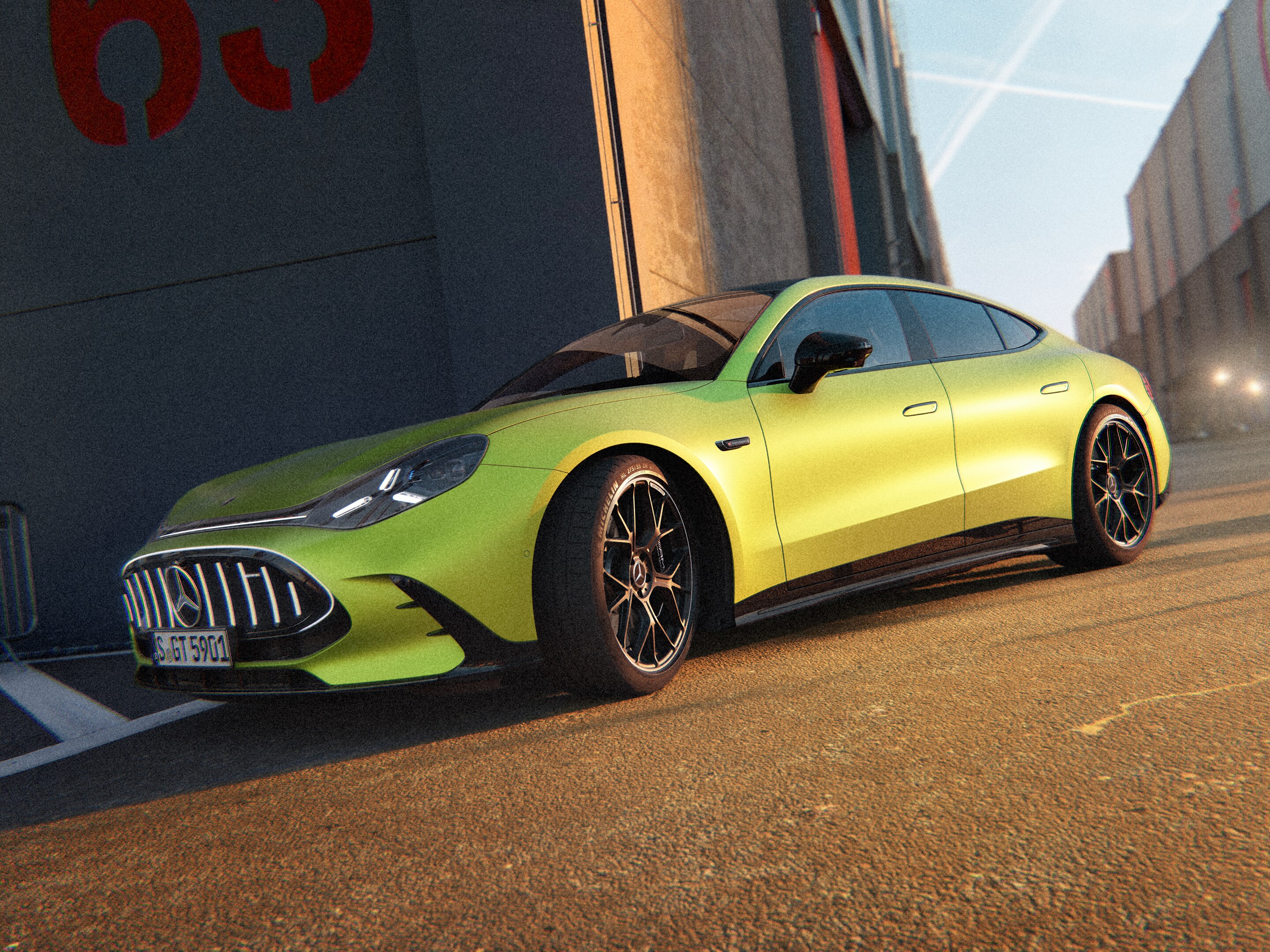 O novo Mercedes-AMG GT 4-Door Coupé