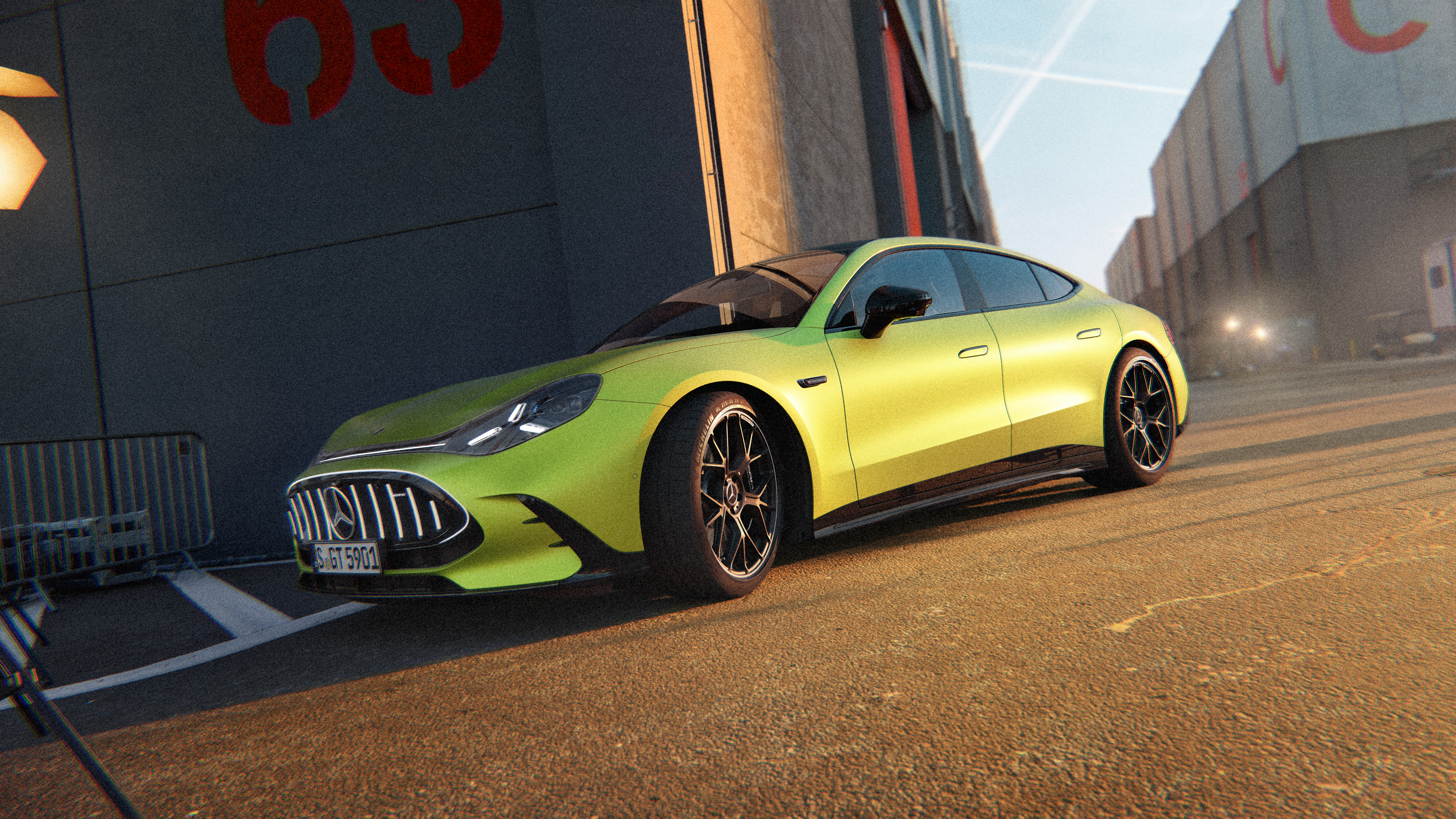 O novo Mercedes-AMG GT 4-Door Coupé O novo Mercedes-AMG GT 4-Door Coupé