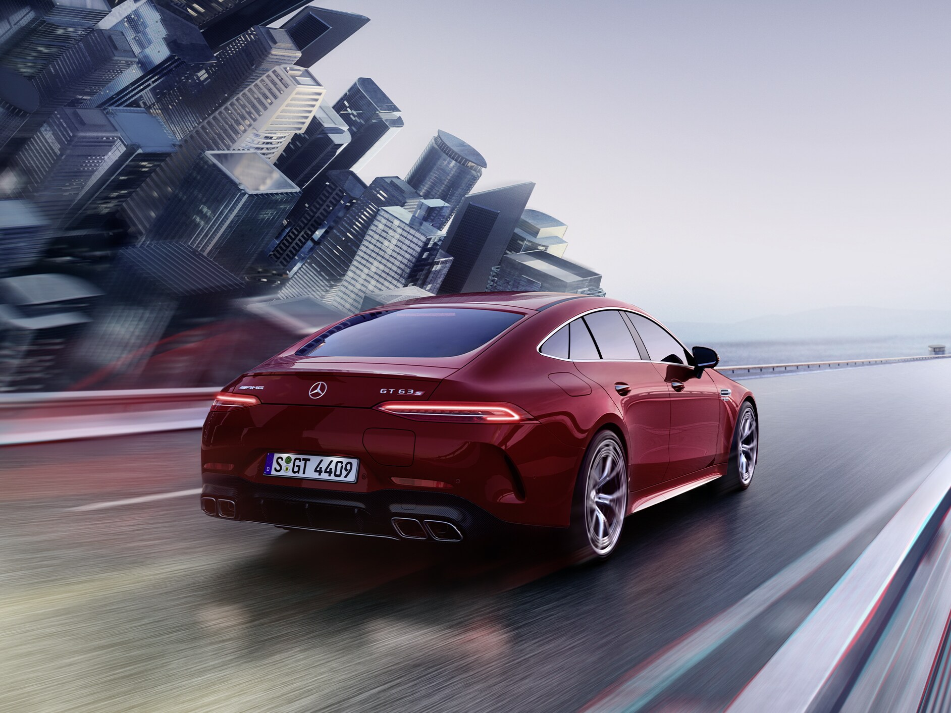 A personalização do Mercedes-AMG GT 63 S E PERFORMANCE.