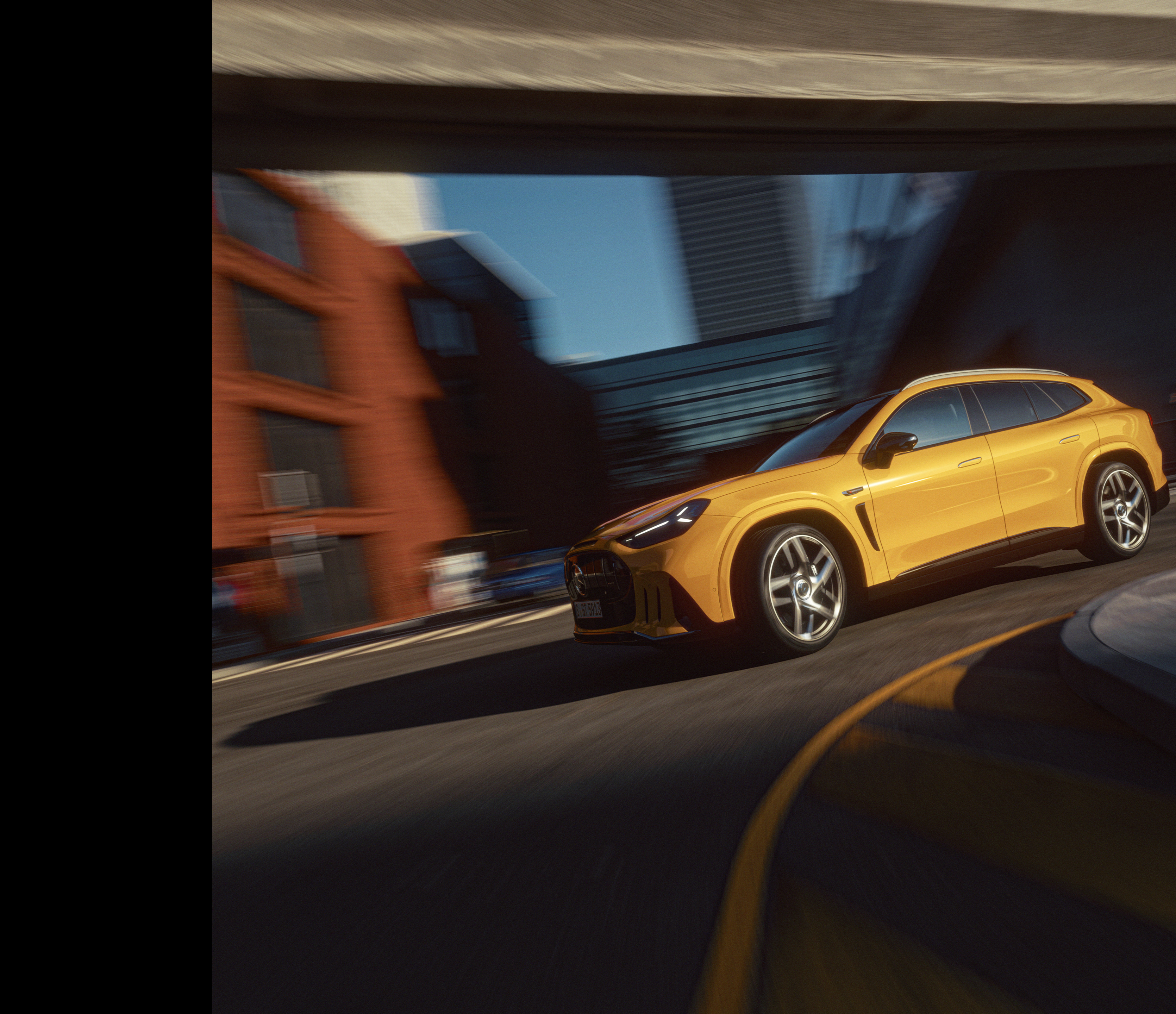 Exterior | GT SUV | Mercedes-AMG O exterior do novo Mercedes-AMG GT SUV.