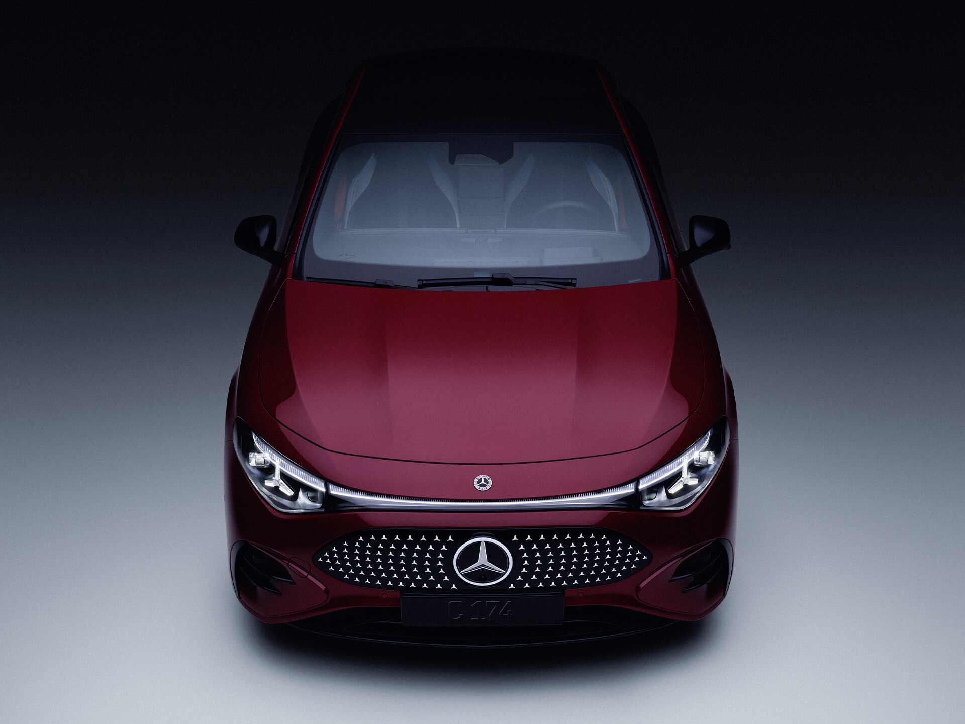 O novo Mercedes-Benz CLA 100% elétrico.
