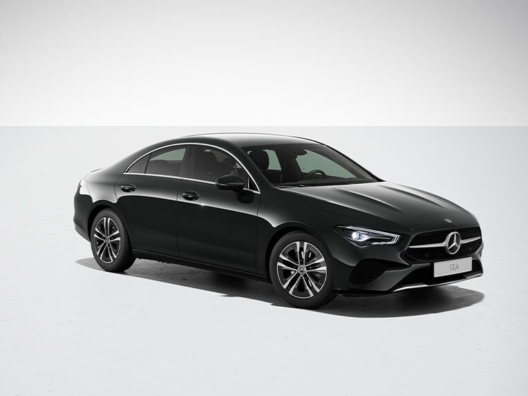 O Mercedes-Benz CLA Coupé com equipamento de série.