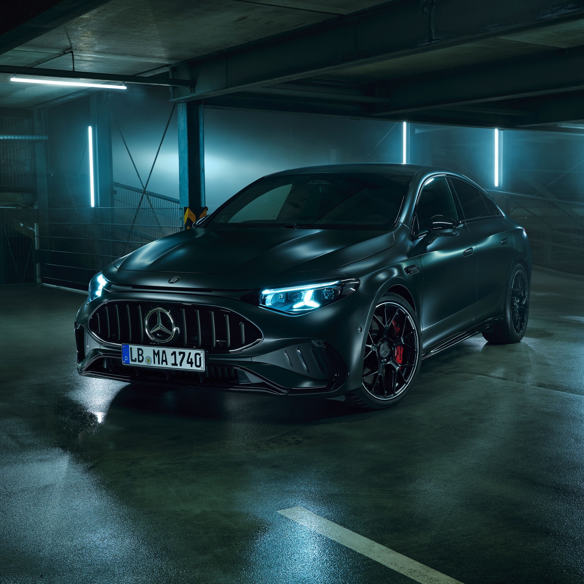 O novo Mercedes-AMG CLA 45 4MATIC+ elétrico.
