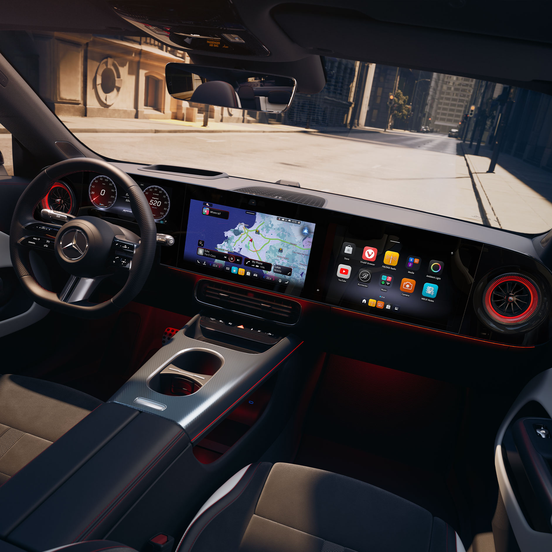 MBUX | CLA com tecnologia EQ | Mercedes-Benz A quarta geração do MBUX no novo CLA da Mercedes-Benz.