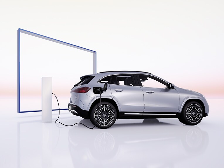 Mercedes me Charge no EQA da Mercedes-Benz.