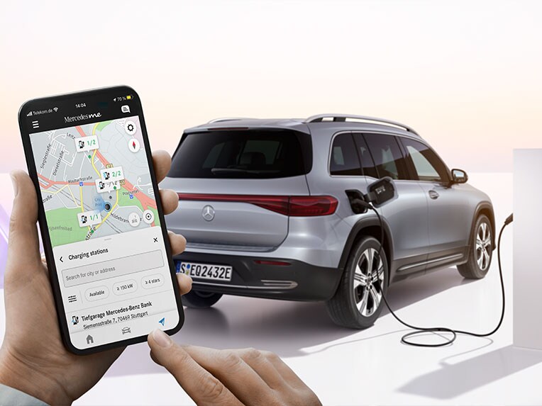 Green Charging no EQB da Mercedes-Benz.