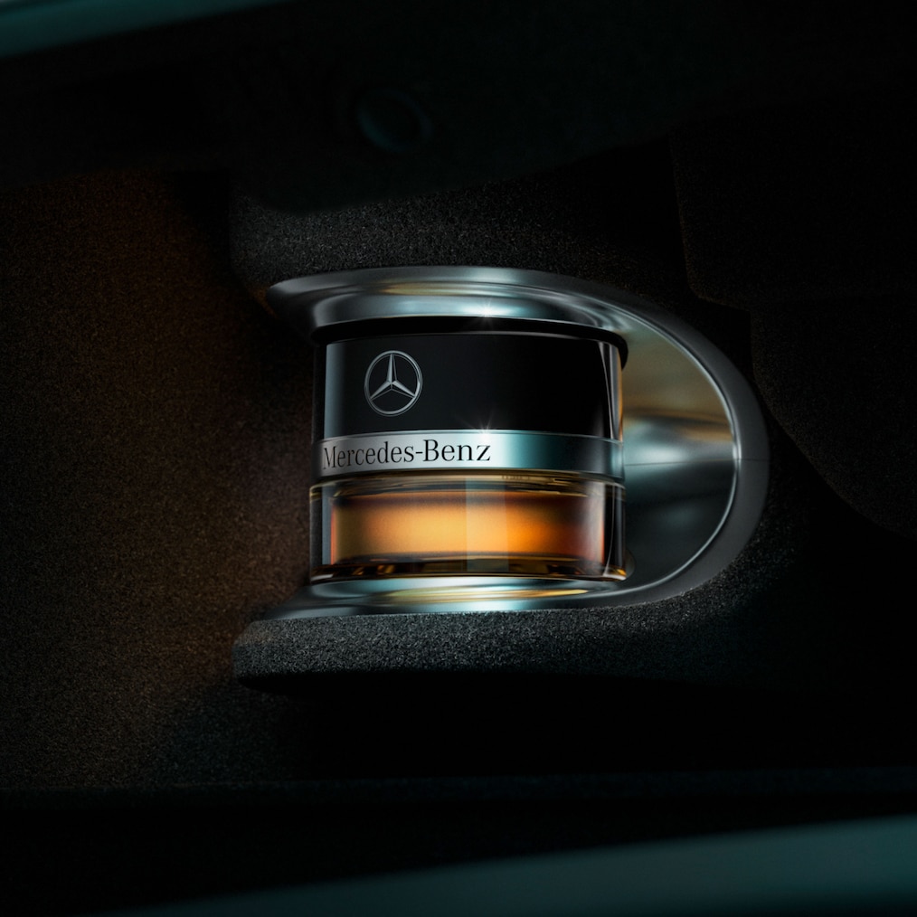 O sistema de filtragem de ar com filtro HEPA no EQE Limousine.