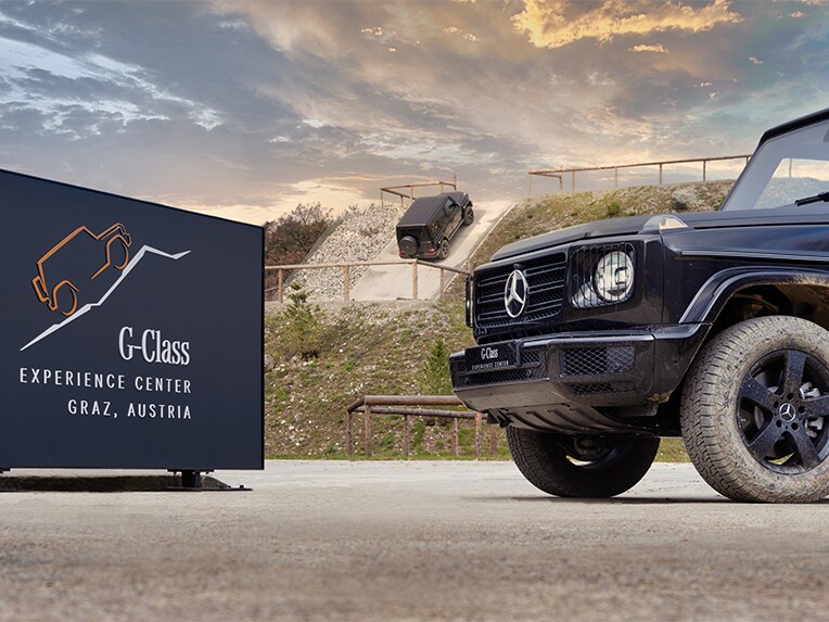 O G-Class Experience Center.