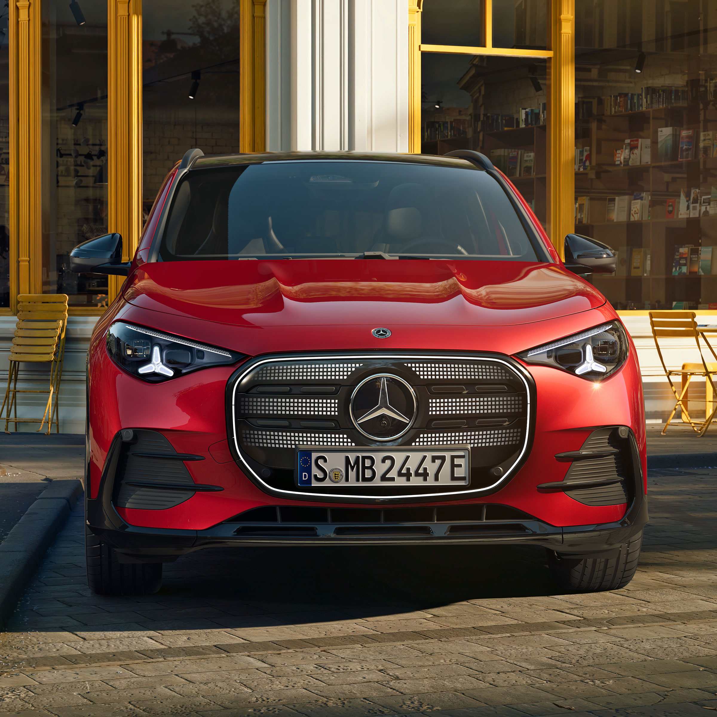 O novo GLA elétrico. O novo GLA elétrico.