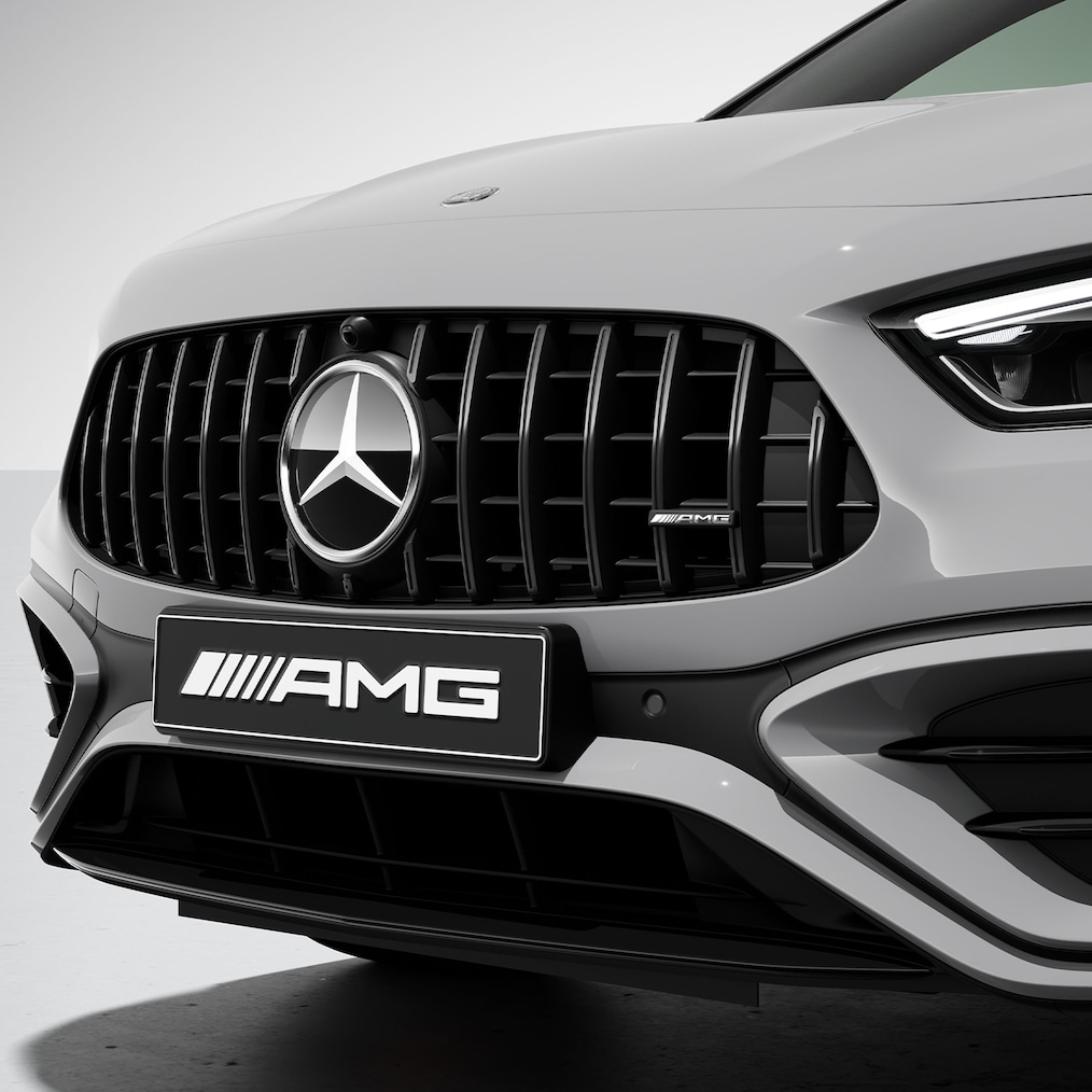 O Mercedes-AMG GLA com Pack AMG Design Plus.