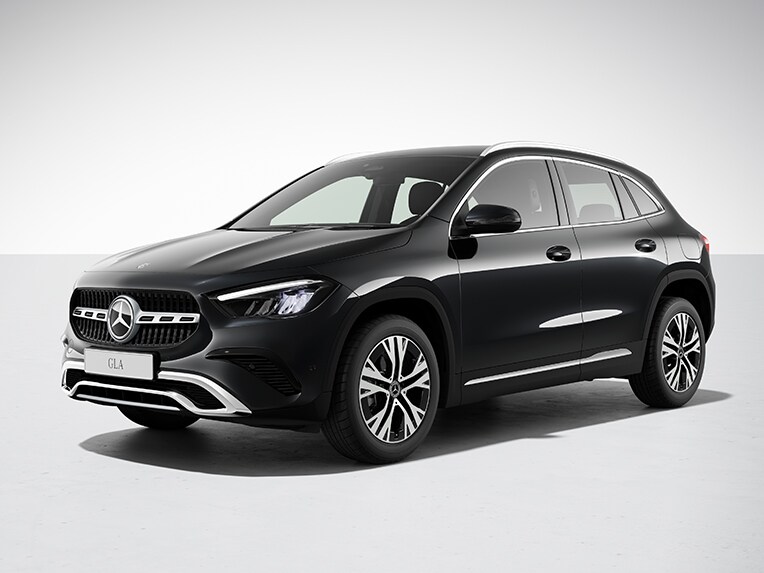 O Mercedes-Benz GLA com a linha de equipamento Progressive.