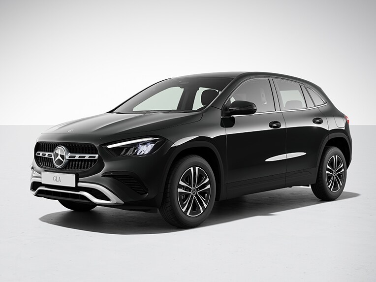 O Mercedes-Benz GLA com equipamento de série.
