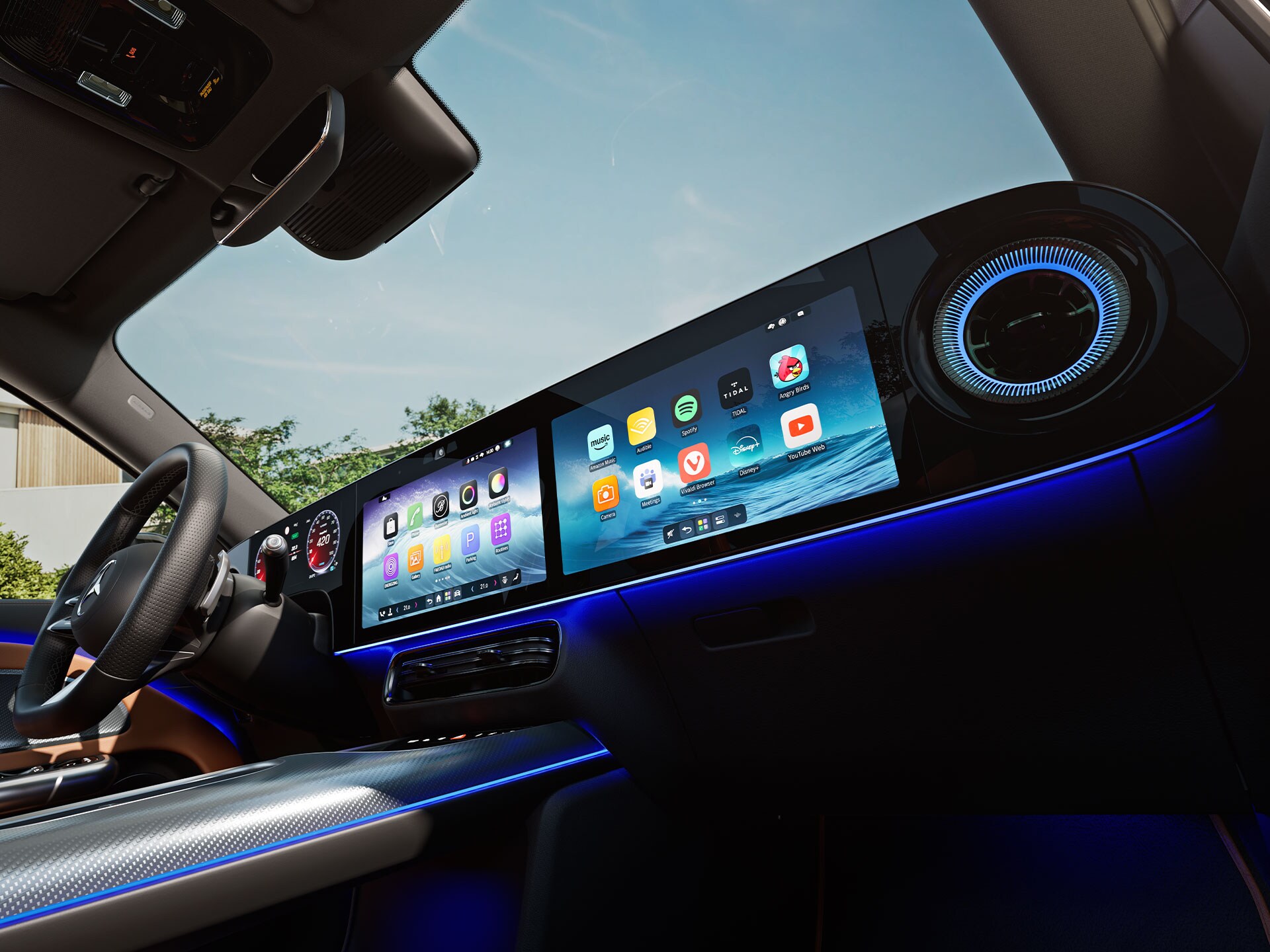 As funções remotas do novíssimo GLB elétrico.