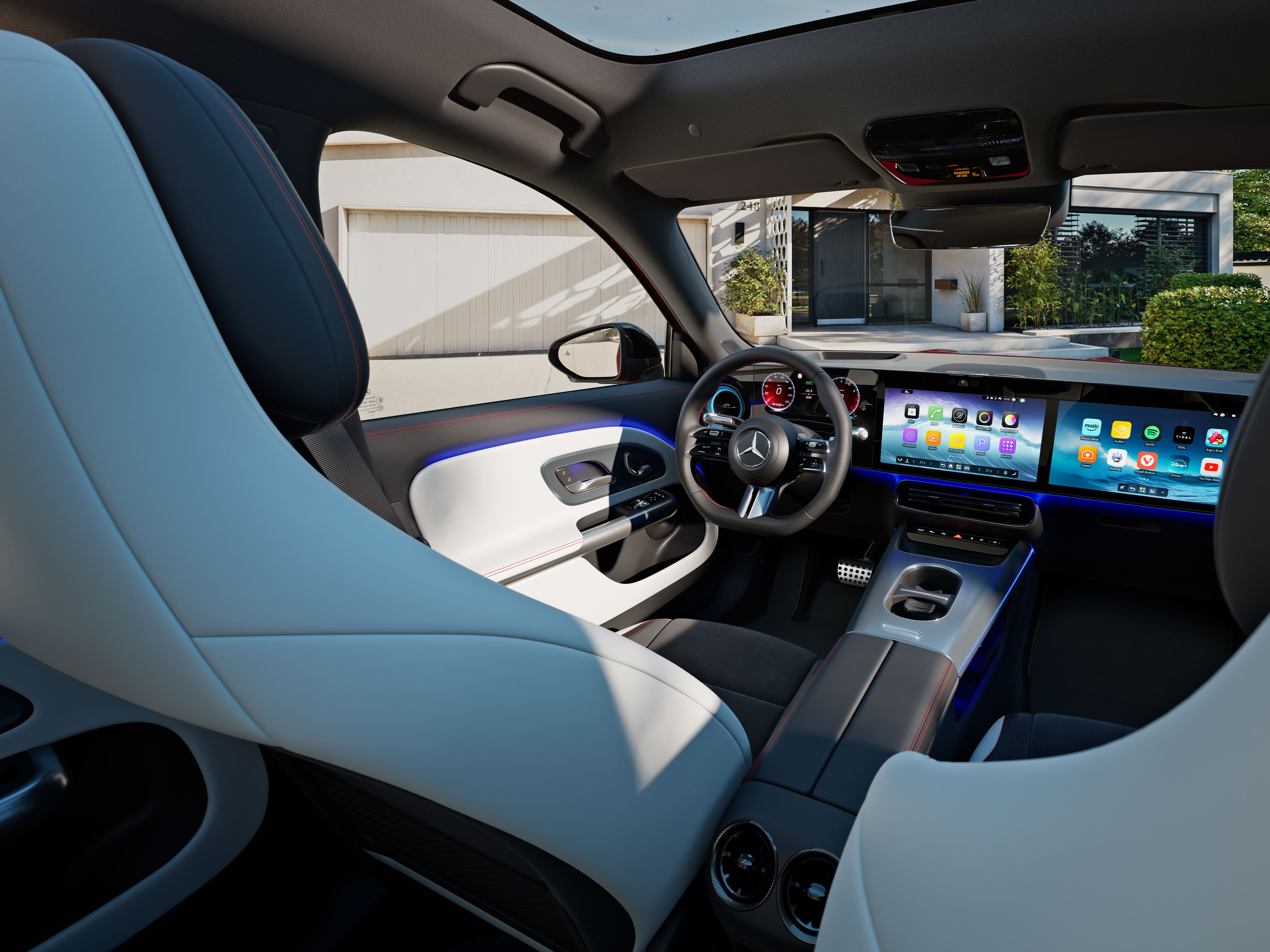 Interior | O novíssimo GLB | Mercedes-Benz O interior do novo GLB da Mercedes-Benz.