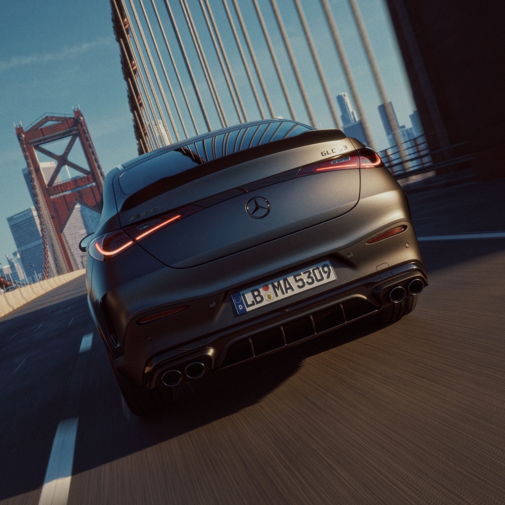 A motorização do novo Mercedes-AMG GLC Coupé.