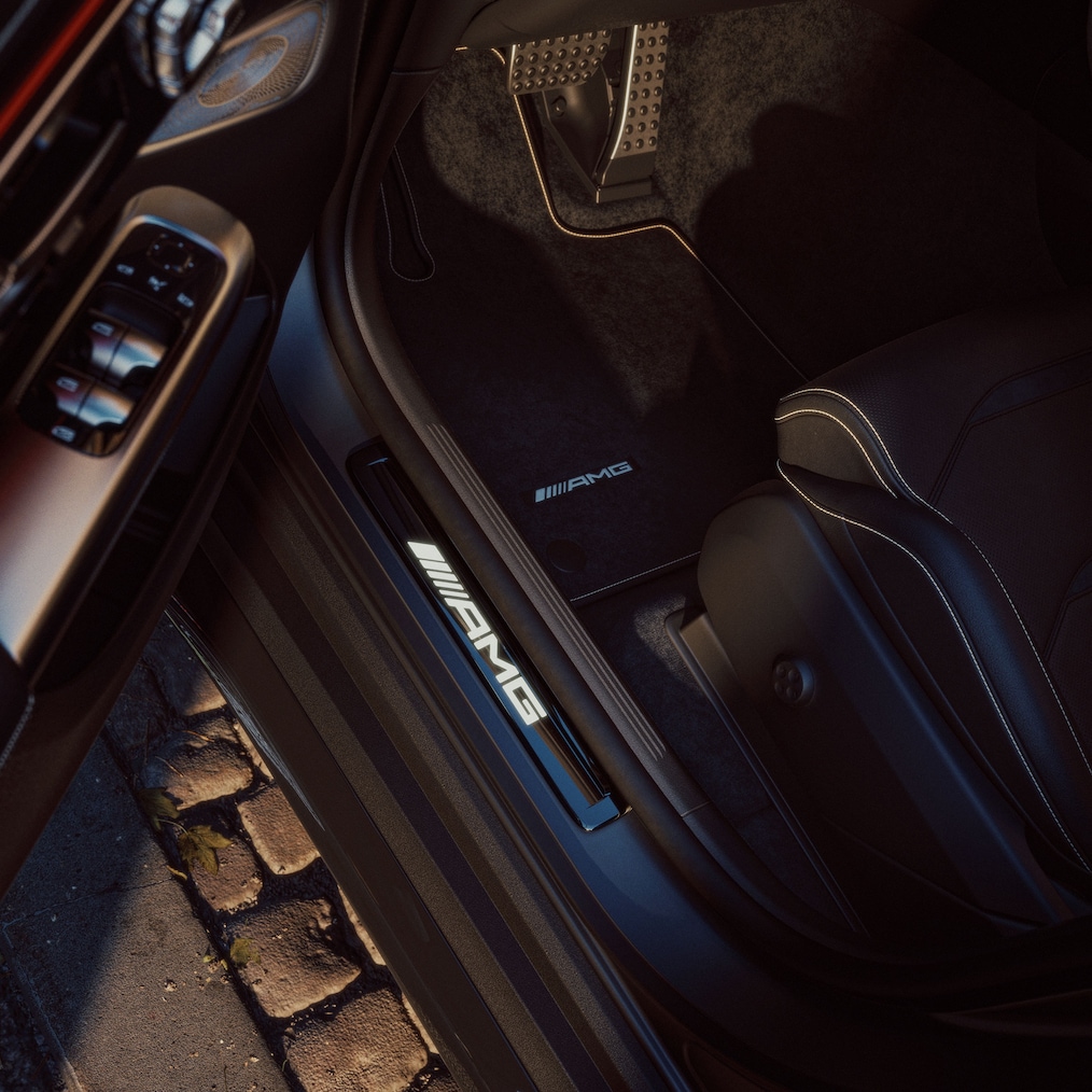 O Pack Golden Accents no novo Mercedes-AMG GLC Coupé.