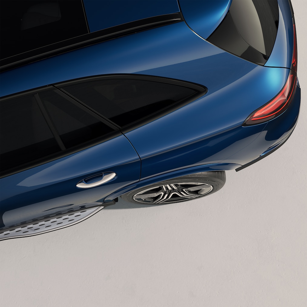 O chassi do Mercedes-Benz GLC.