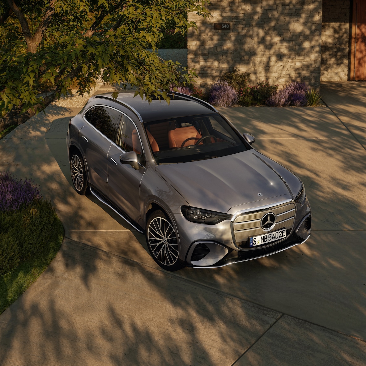 O exterior do novo GLC com tecnologia EQ da Mercedes-Benz.