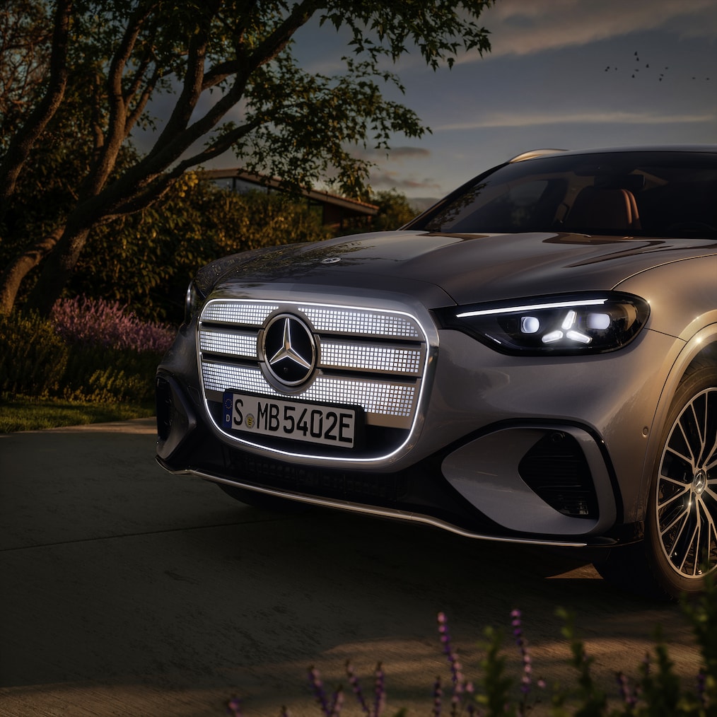 O exterior do novo GLC com tecnologia EQ da Mercedes-Benz.