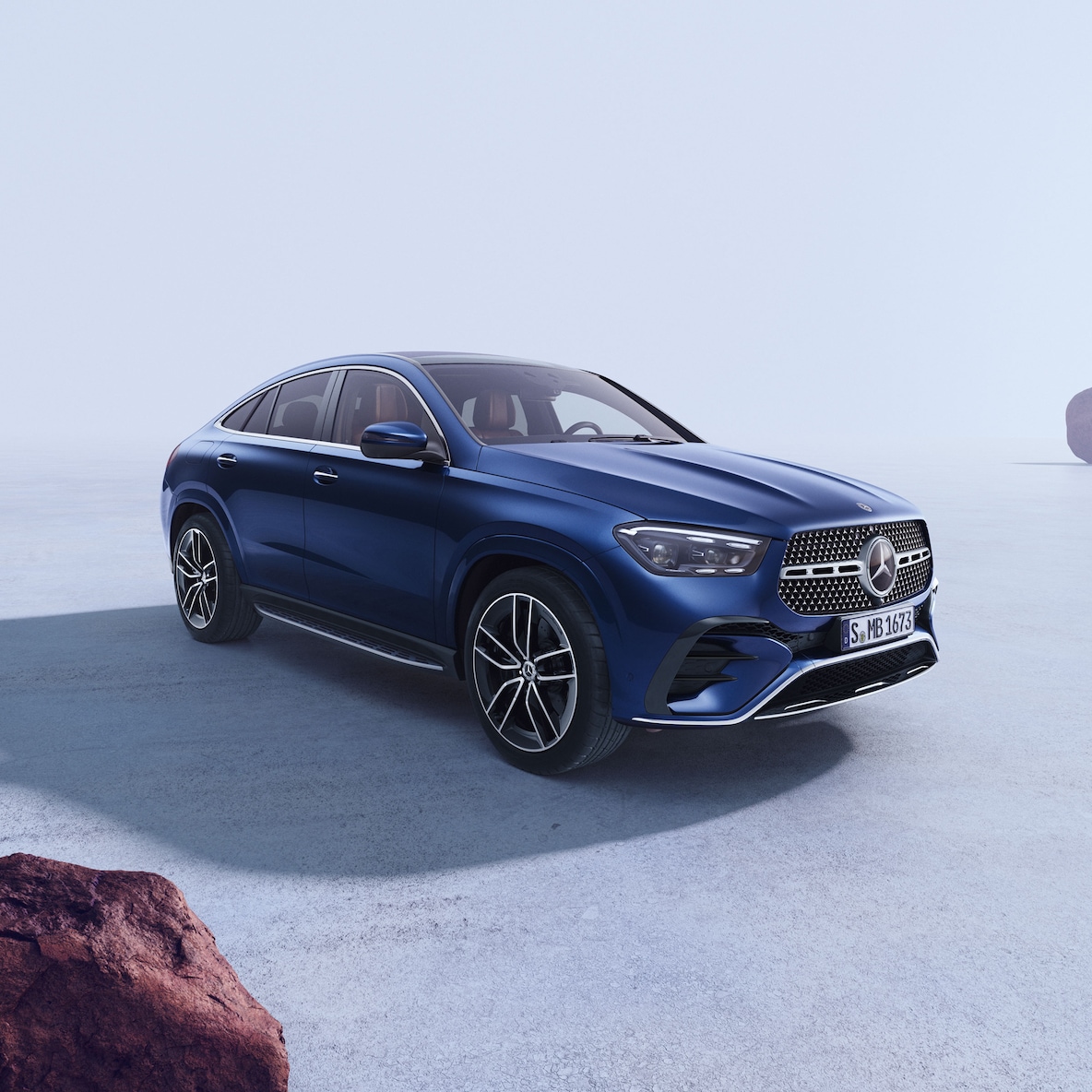 O E-ACTIVE BODY CONTROL do Mercedes-Benz GLE Coupé.