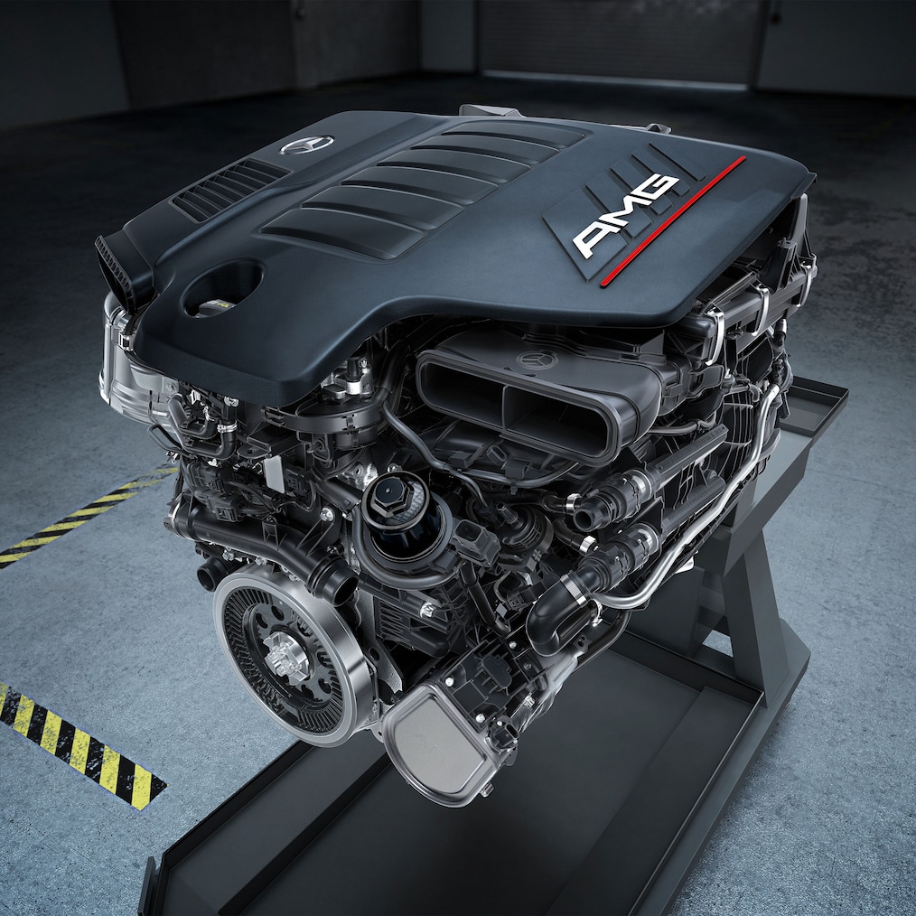 Sistema de travagem de alta performance AMG.