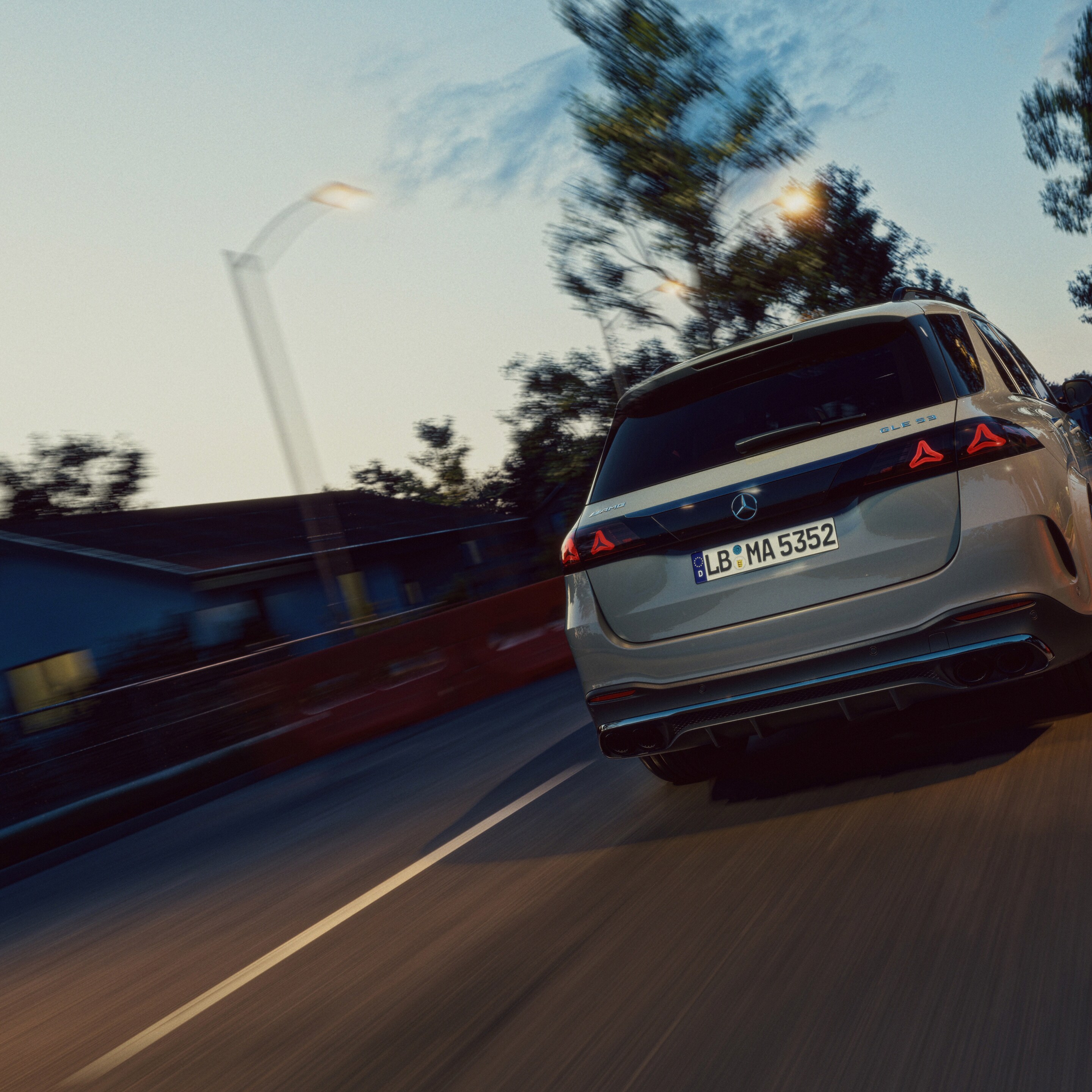 A performance do novo Mercedes-AMG GLE.