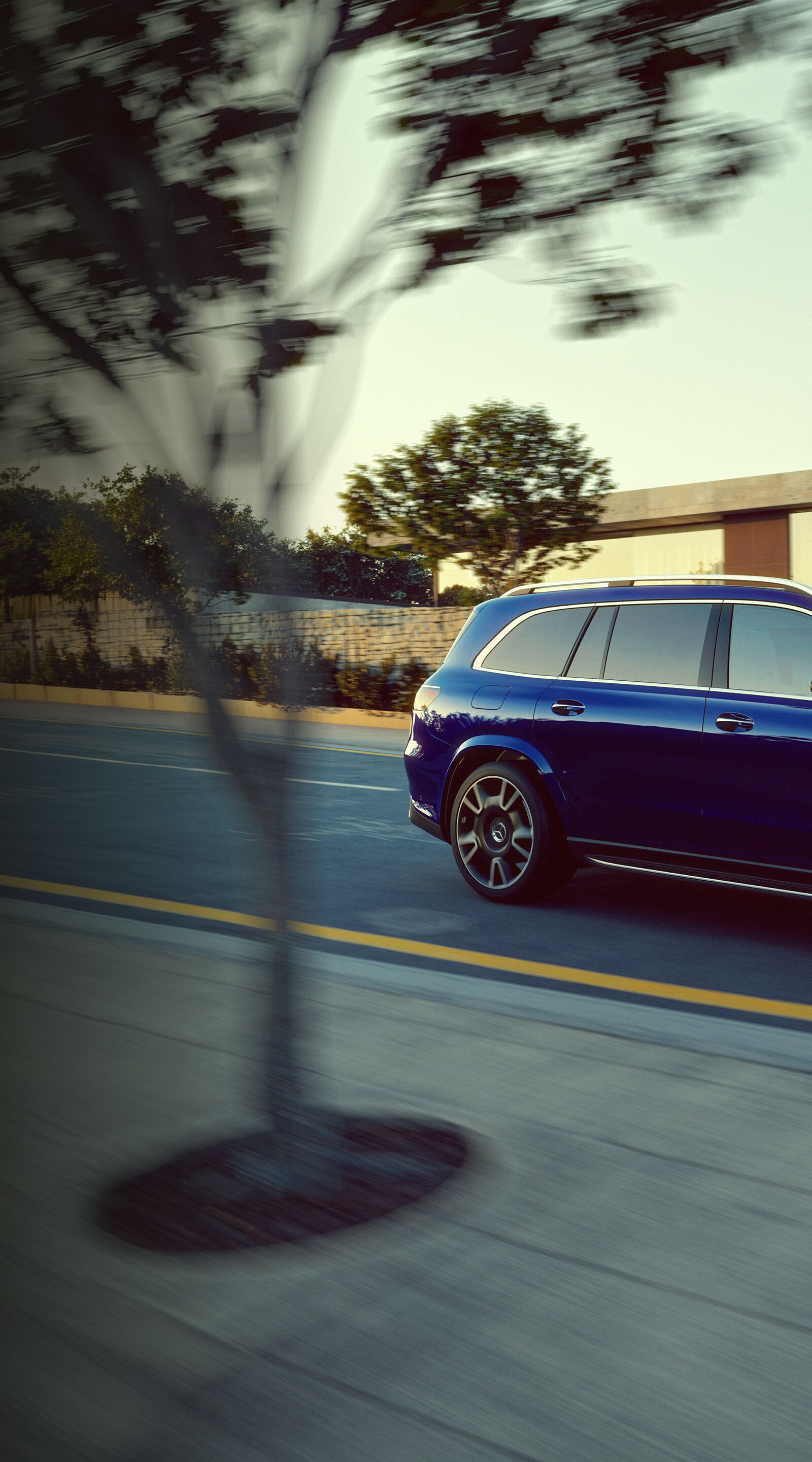O exterior do novo Mercedes-AMG GLS 63.