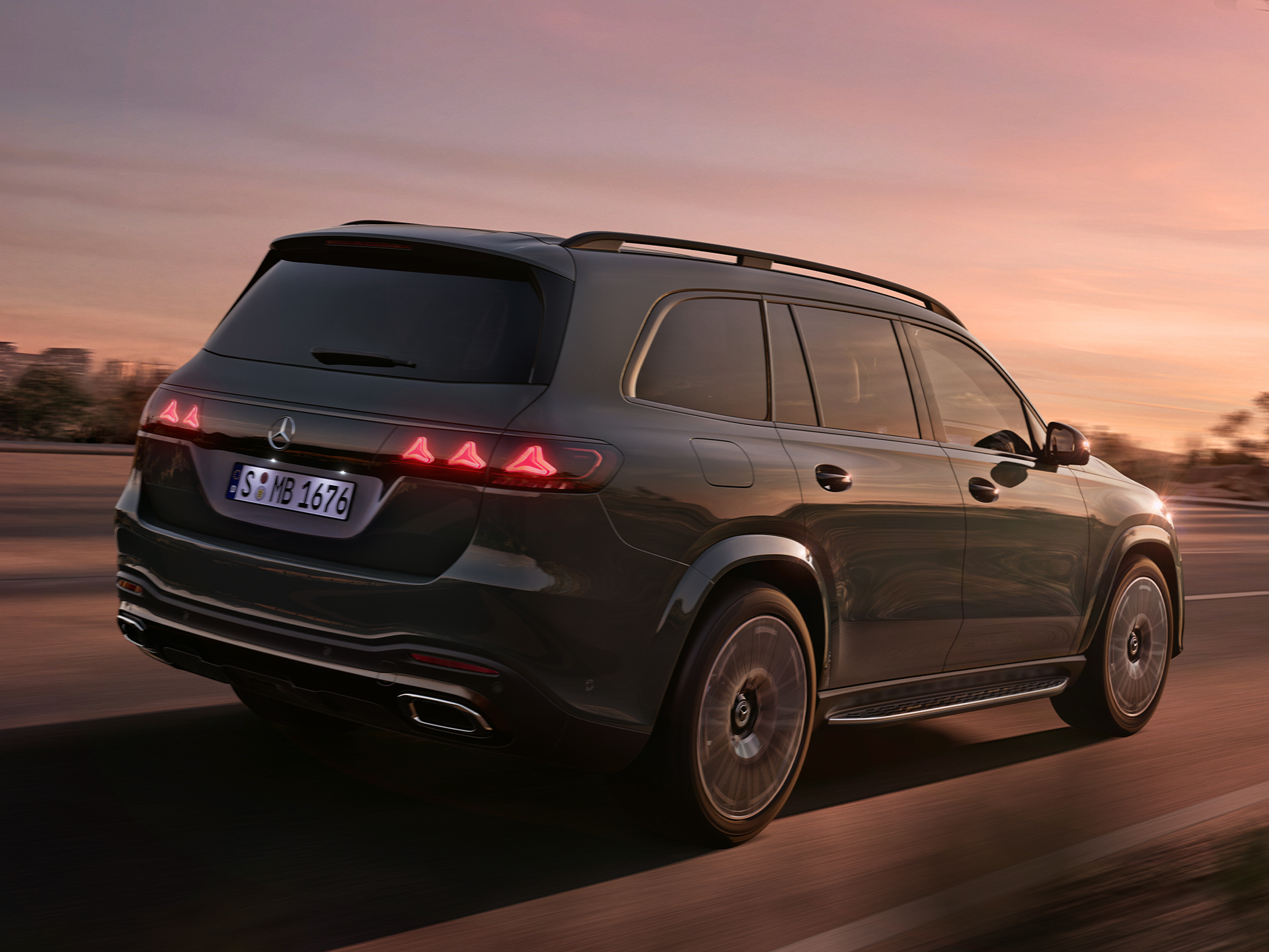 Condução ADAS Gen6 | O novo GLS | Mercedes-Benz Condução ADAS Gen6 do novo GLS da Mercedes-Benz.