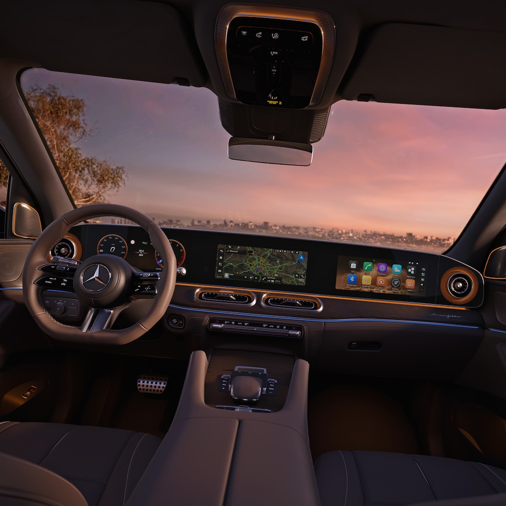 O Mercedes-Benz Operating System (MB.OS) do novo GLS da Mercedes-Benz.