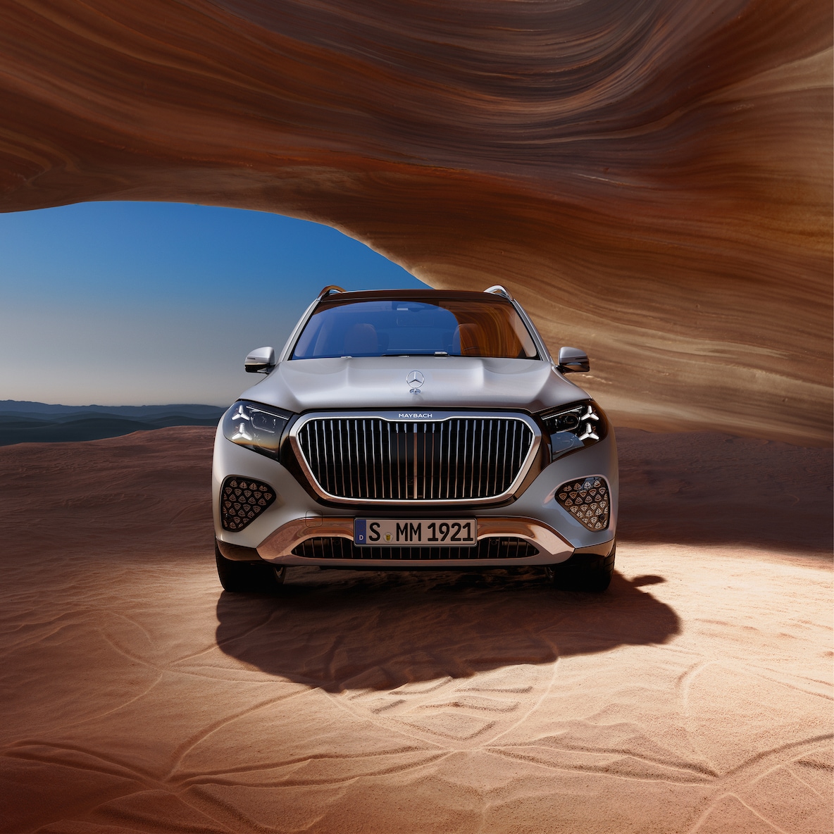 O novo design exterior icónico da Mercedes-Maybach