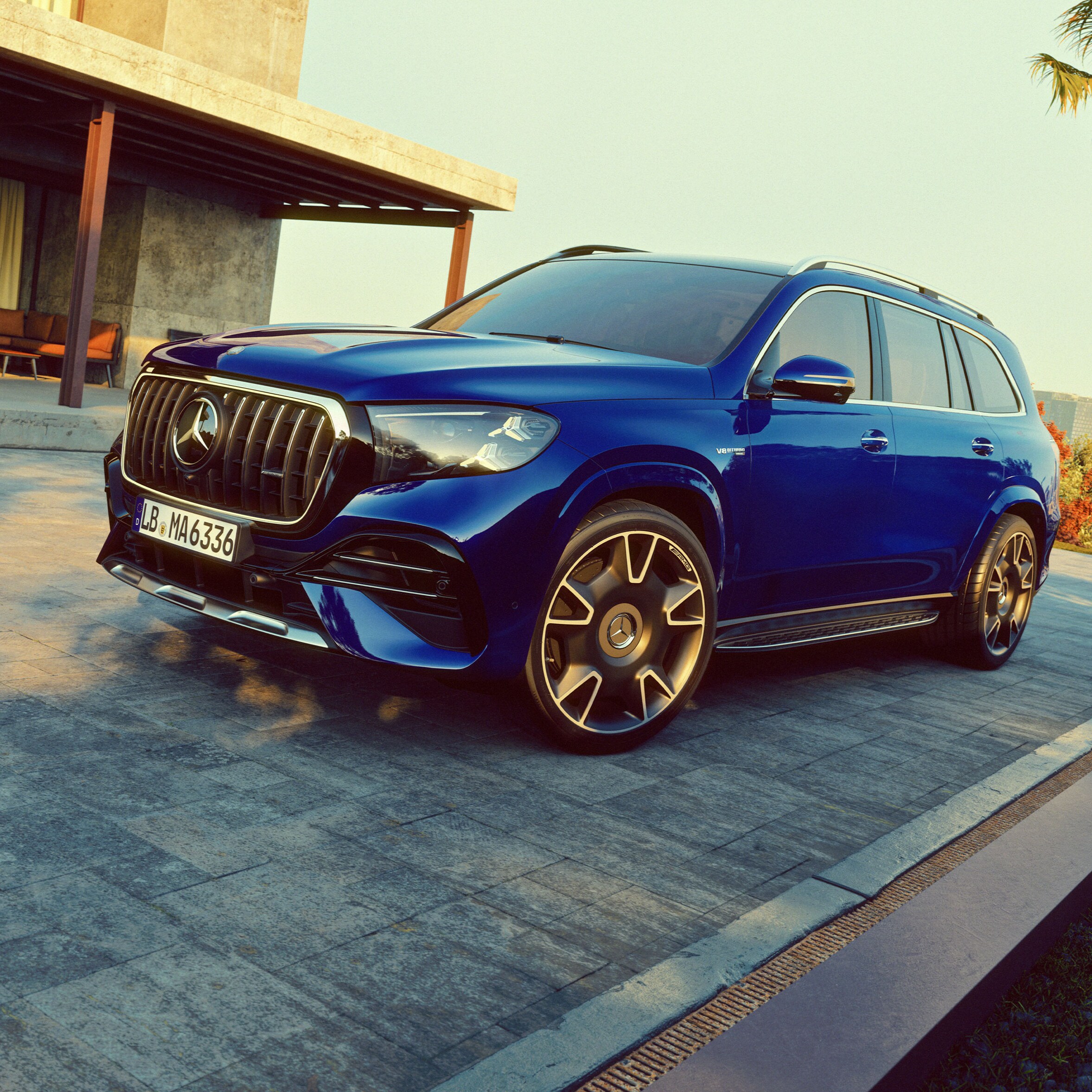O novo Mercedes-AMG GLS.