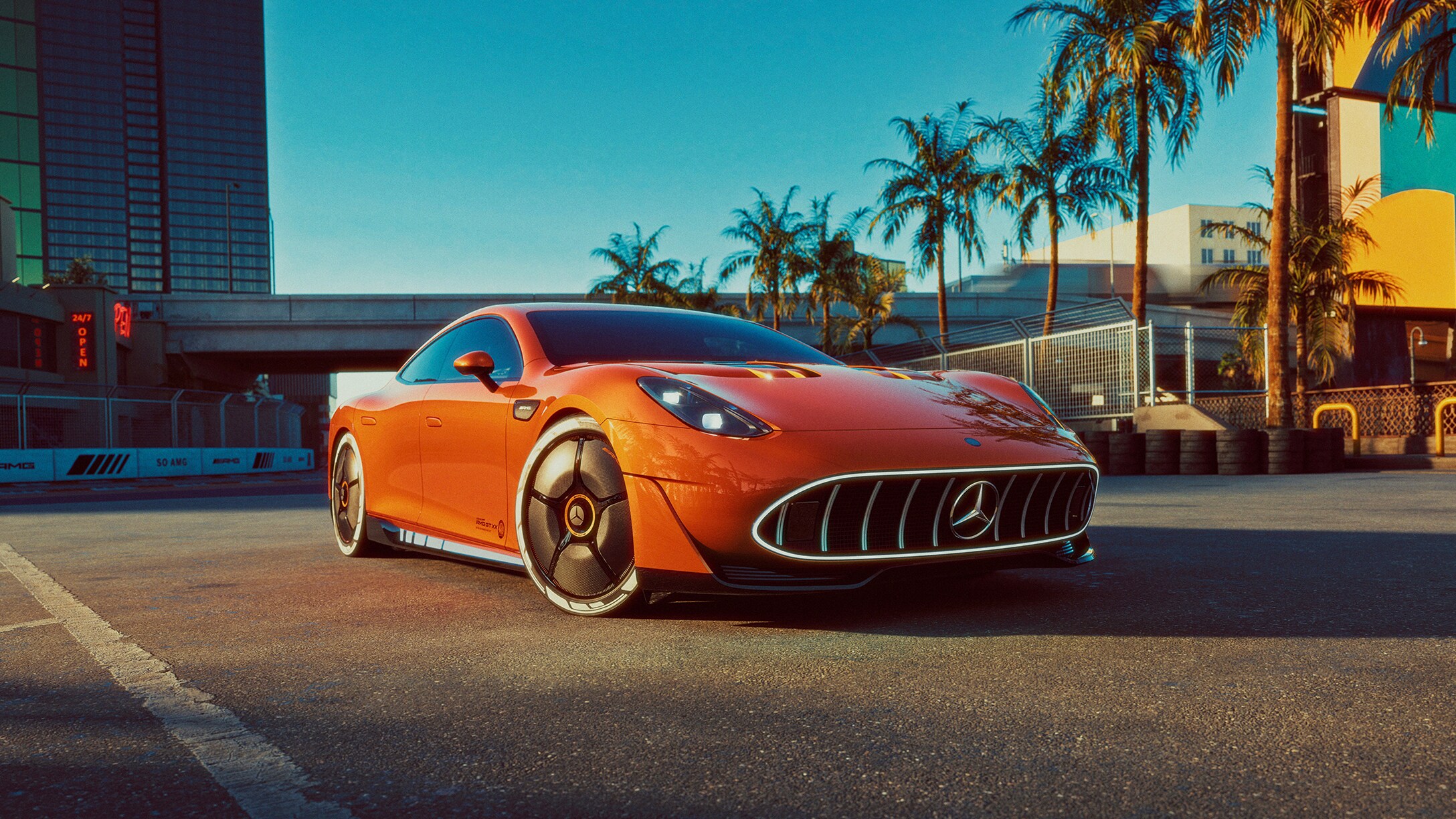O novo CONCEPT AMG GT XX com arquitetura elétrica AMG (AMG.EA) da Mercedes-AMG.