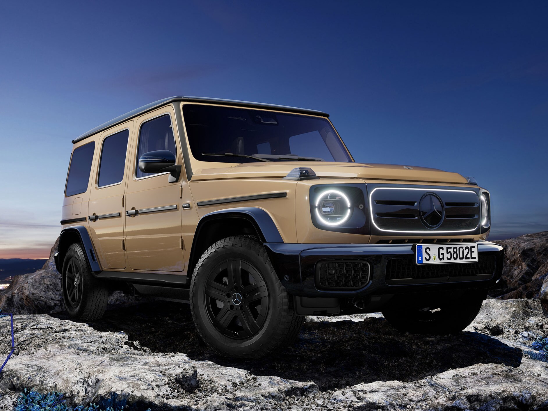 O Mercedes-Benz G 580 com tecnologia EQ.