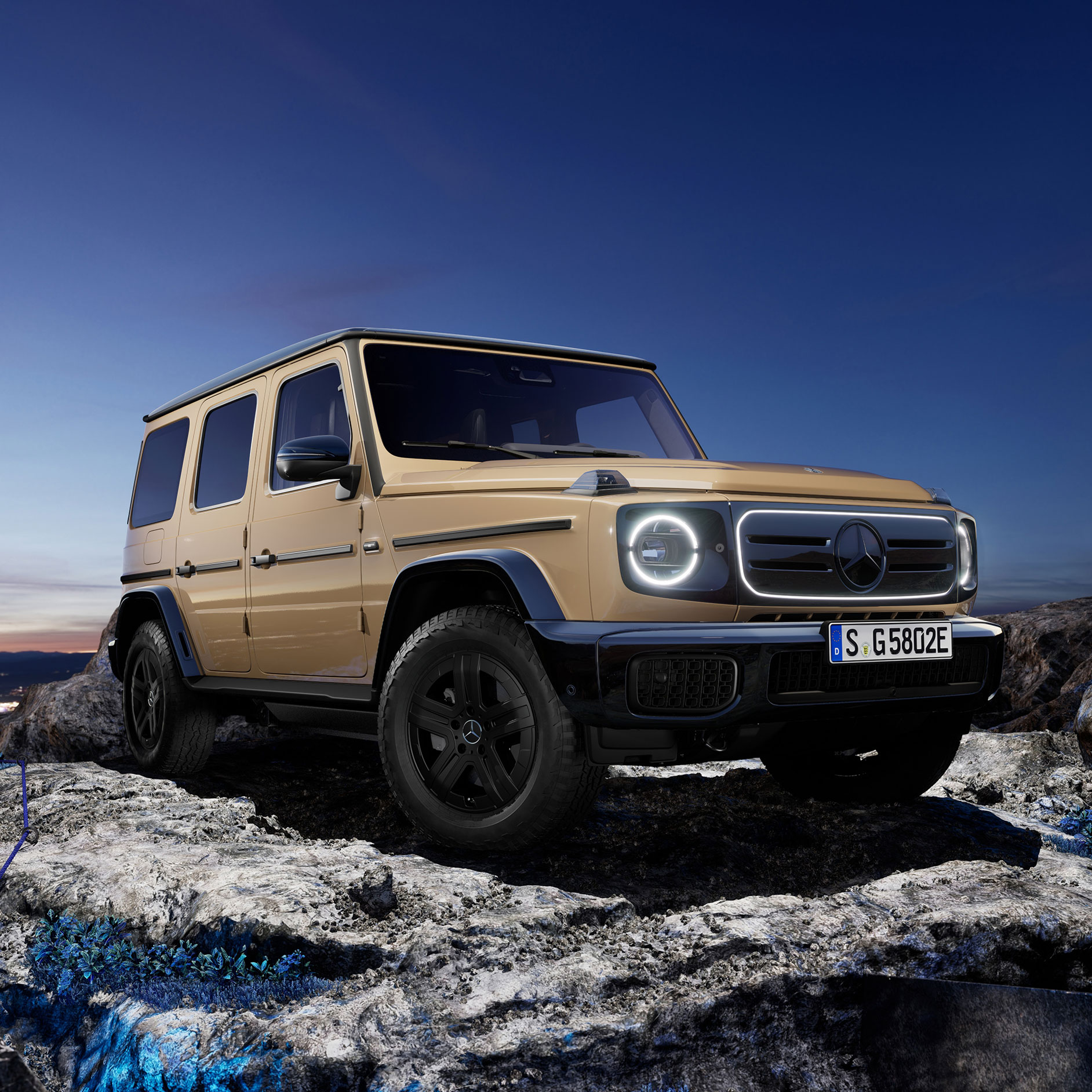 G 580 com tecnologia EQ | Área da marca do Classe G | Mercedes-Benz O Mercedes-Benz G 580 com tecnologia EQ.