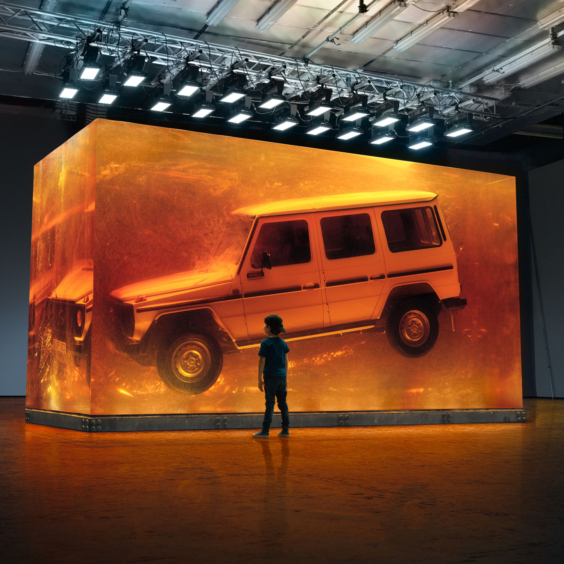 Legado do Classe G | Área da marca do Classe G | Mercedes-Benz O Classe G da Mercedes-Benz.