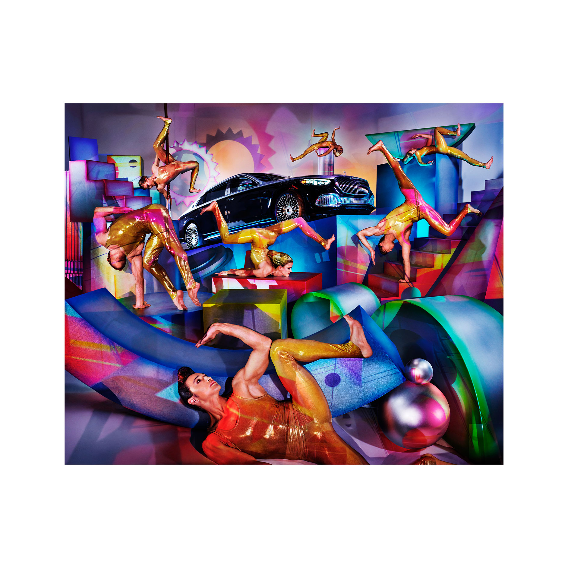 Colaborações | Marca | Mercedes-Maybach A colaboração da Mercedes-Maybach com David LaChapelle