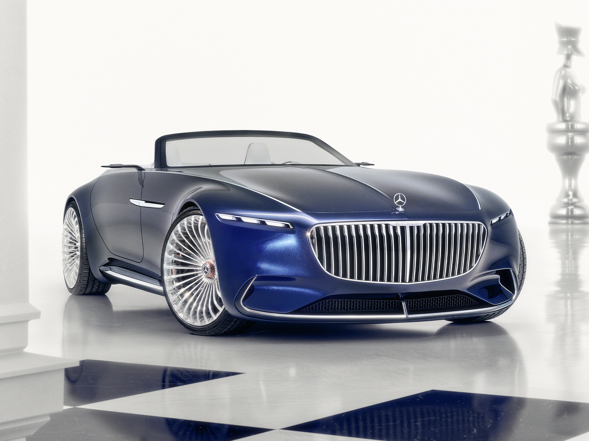 Vision 6 Cabriolet e Coupé | Marca | Mercedes-Maybach O Vision 6 Cabriolet e Coupé.