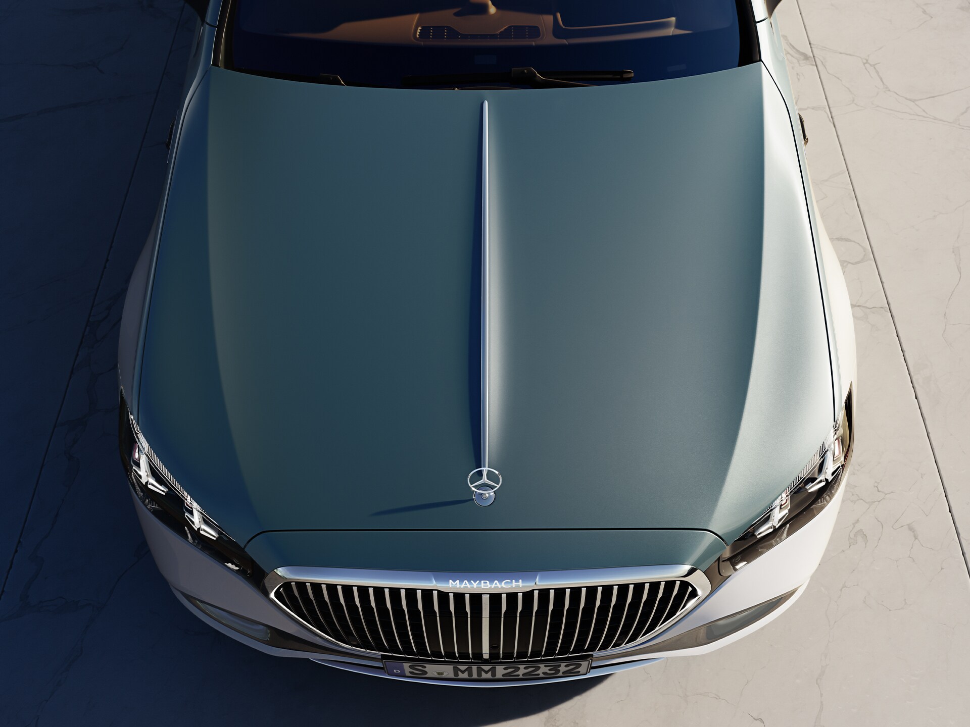 O Mercedes-Maybach S 580 e com tecnologia EQ.