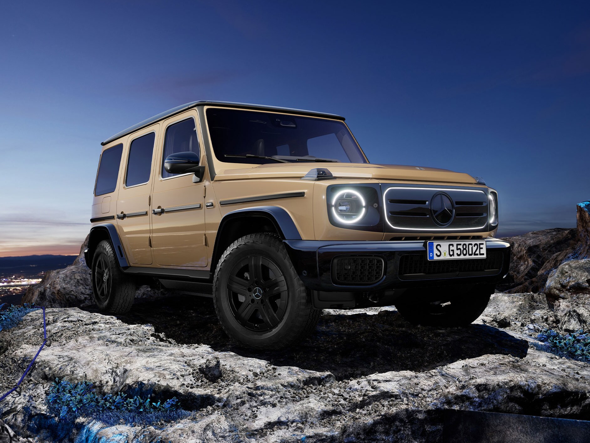 O Mercedes-Benz G 580 com tecnologia EQ.