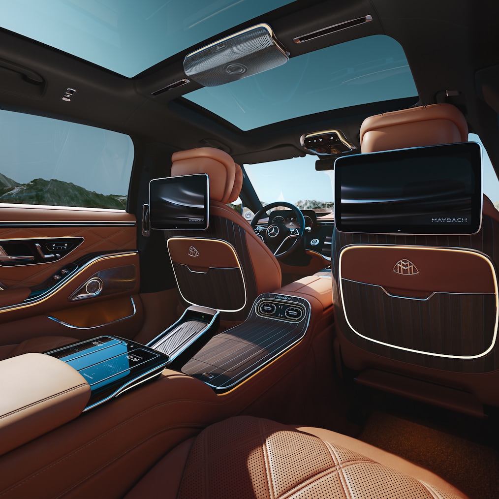 O Interior Exclusive do novo Mercedes-Maybach Classe S.