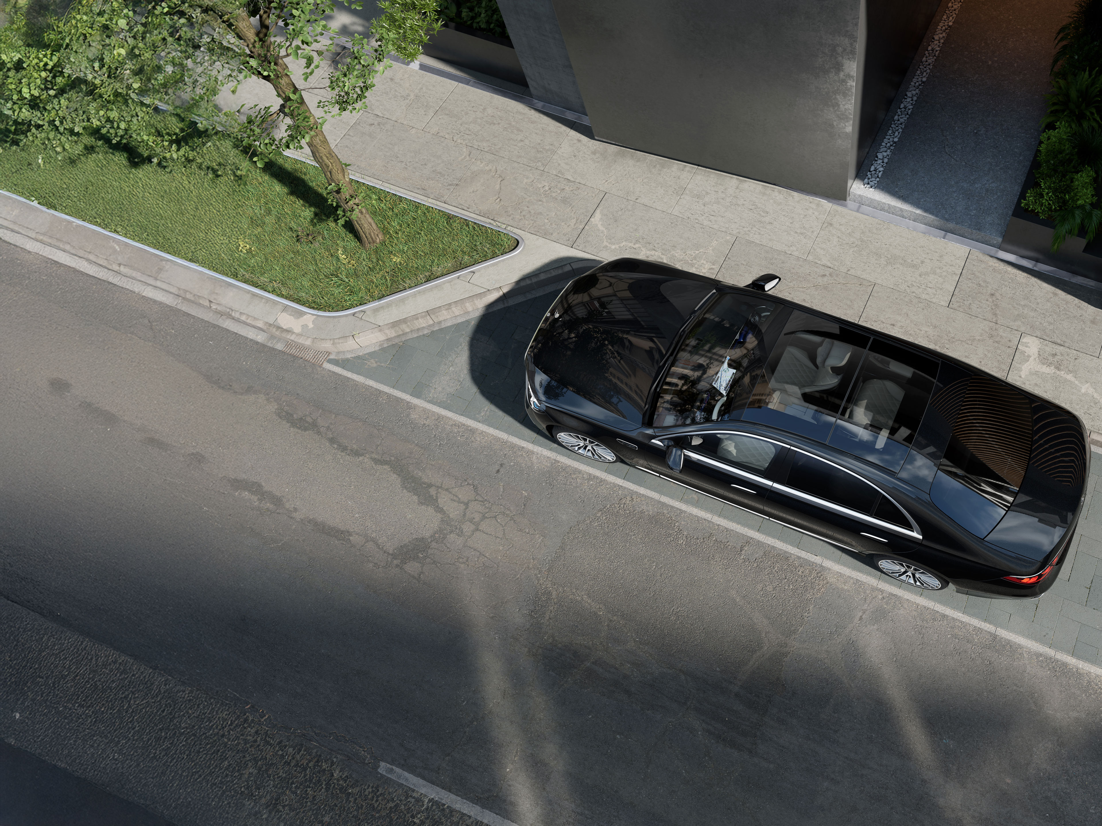 Exterior | Classe S Limousine | Mercedes-Benz O exterior do novo Mercedes-Benz Classe S Limousine Longo.