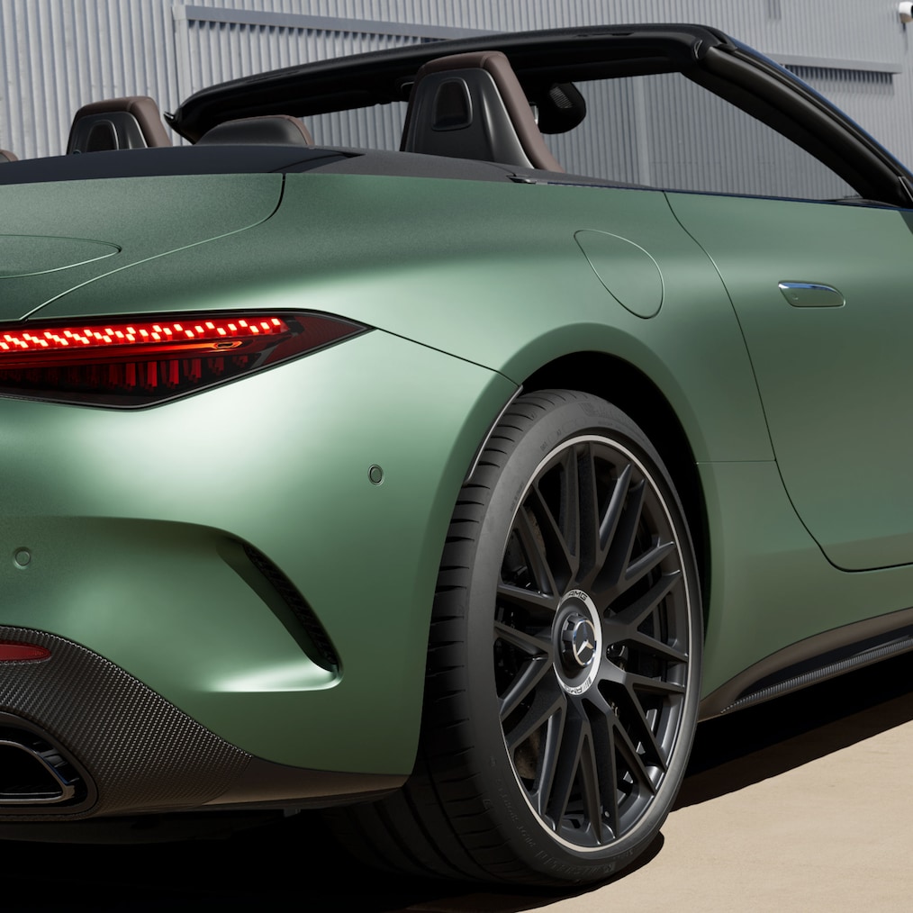 Oferta de opções MANUFAKTUR do SL Roadster da Mercedes-AMG.